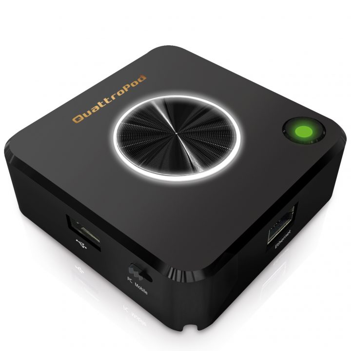 SCRIPTCAST Pro Click & Share Wireless Screen Mirroring QuattroPod ...