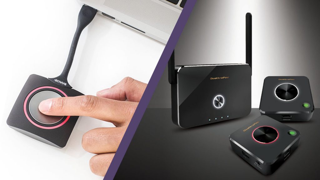 SCRIPTCAST Pro QuattroPod vs Barco ClickShare - SCRIPTCAST